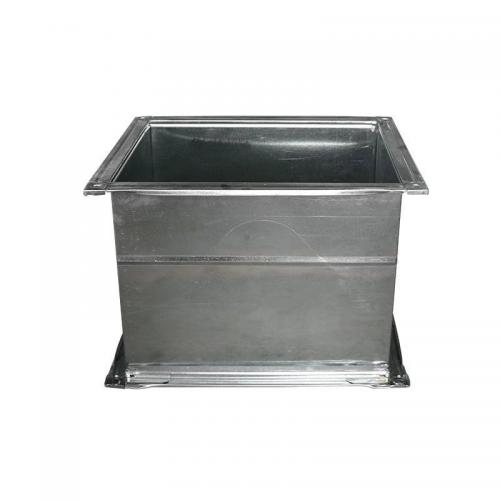 内蒙古呼和浩特市方形角铁镀锌排烟风管共板法兰风管不锈钢风管