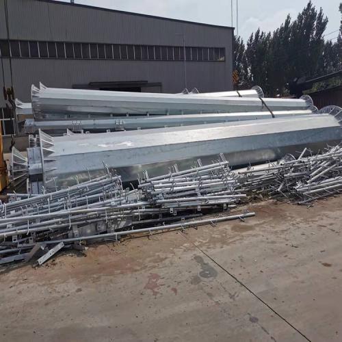 35米电力钢杆 镀锌钢管杆 输电钢杆10千伏生产