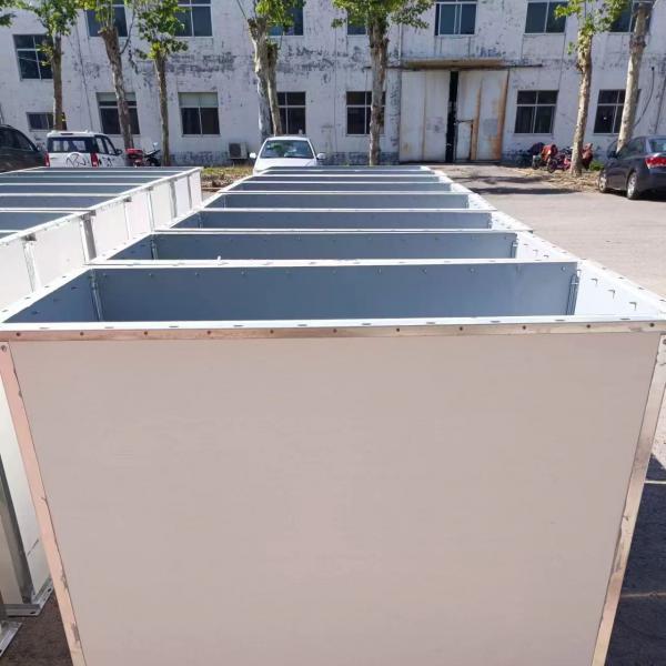 内蒙古呼市双面保温防火风管酚醛保温风管镁质彩钢防火风管复合防火风管